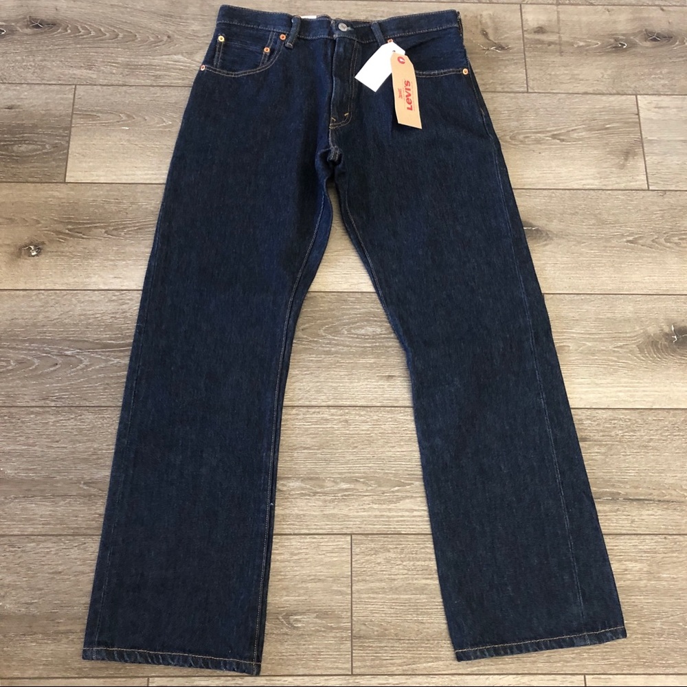 Men's Levi's 517 Bootcut Jeans 34 X 36 Dark Wash